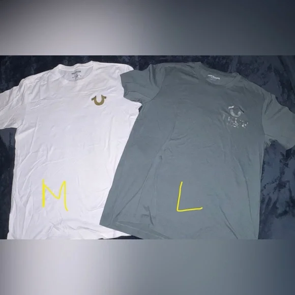 True Religion TShirt Bundle💎 - Picture 1 of 4